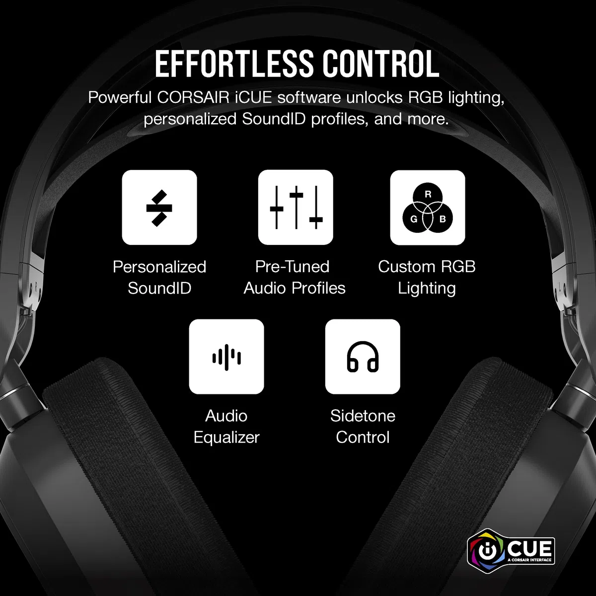 Corsair HS80 MAX Cuffie Gaming Senza Fili Multipiattaforma Grigio Acciaio