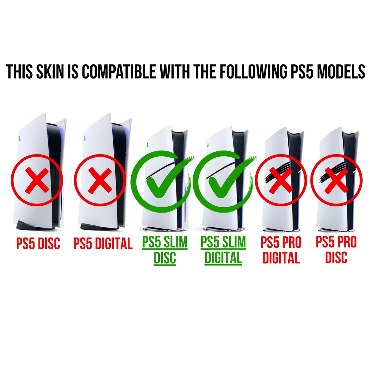 MaD Vision® Extra-Durable Skin Kit per PlayStation 5 (PS5) Digital Slim e Digital Slim | Set di Pellicole Adesive in Vinile Opaco per la Console e 2 Controller - per Anime|OnePiece Design