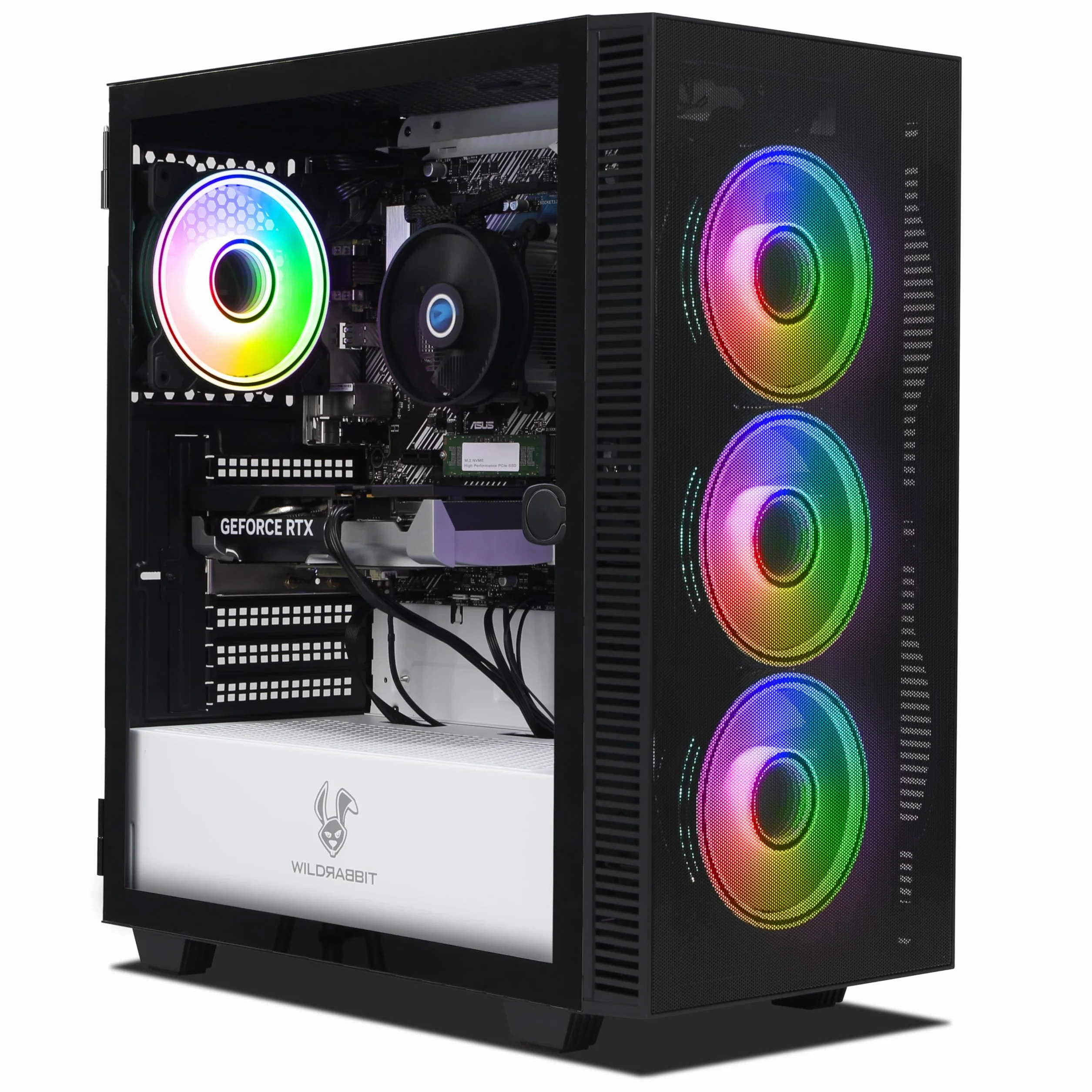 Ankermann Radiant Gaming V3 | AMD Ryzen 5 5500 | Nvidia GeForce RTX 5060 8GB | 16GB RAM | 1TB NVMe SSD | Windows 11 | WiFi | Libre Office