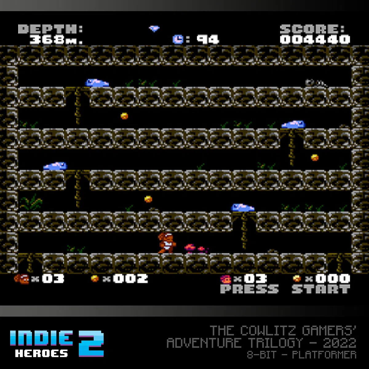 Evercade Indie Heroes Cartridge 2