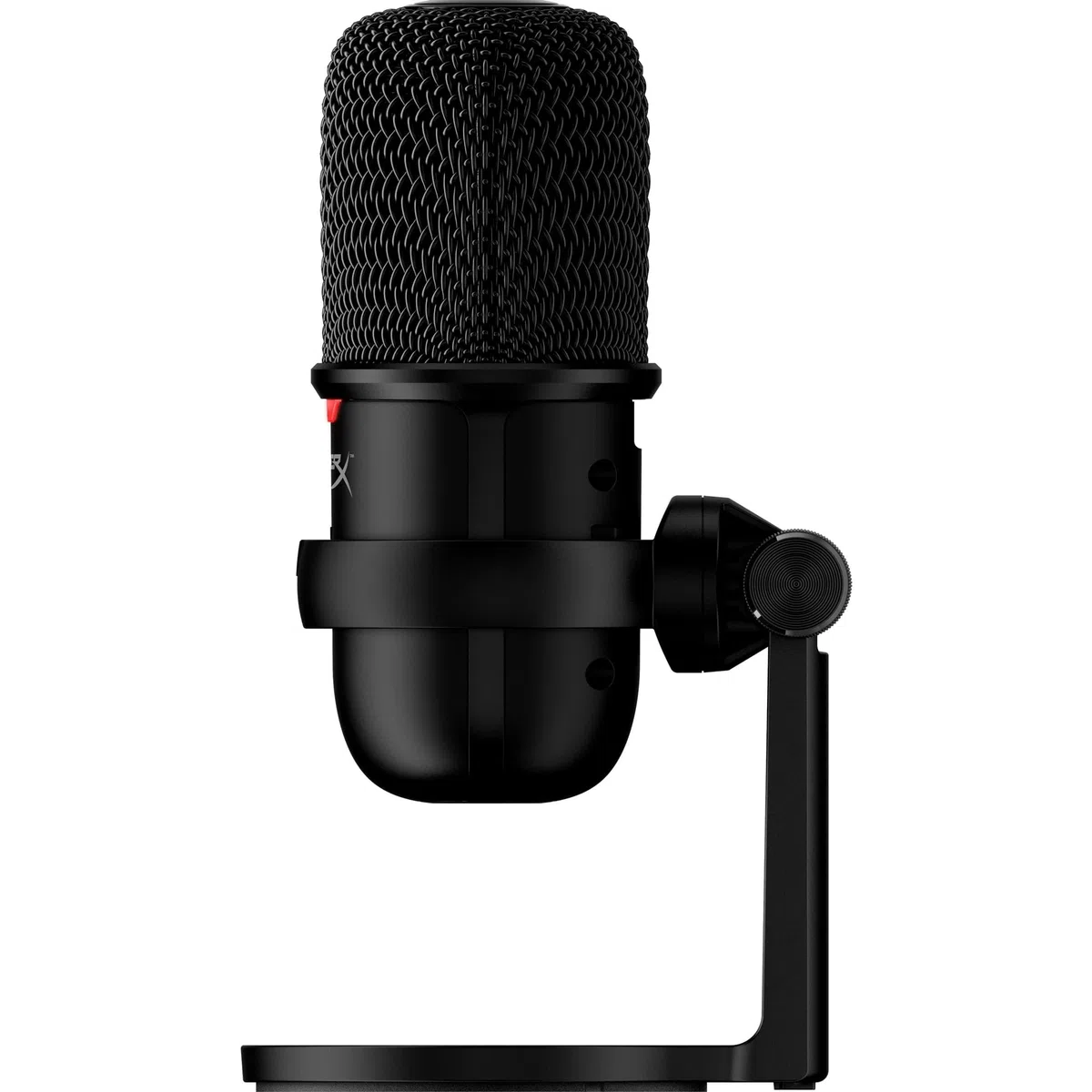 HyperX Solocast, Microfono da gaming, USB a condensatore, Sensore Tap-To-Mute, Registrazione 24bit/96 kHz, per Gaming, Streaming, Podcast, Twitch, Youtube, Compatibile con PC/PS5/PS4, USB-C, Nero