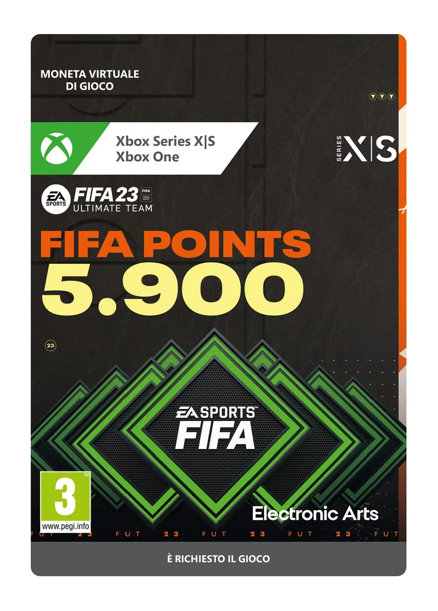 FIFA 23 : 5900 FIFA Points | Xbox One/Series X|S - Codice download