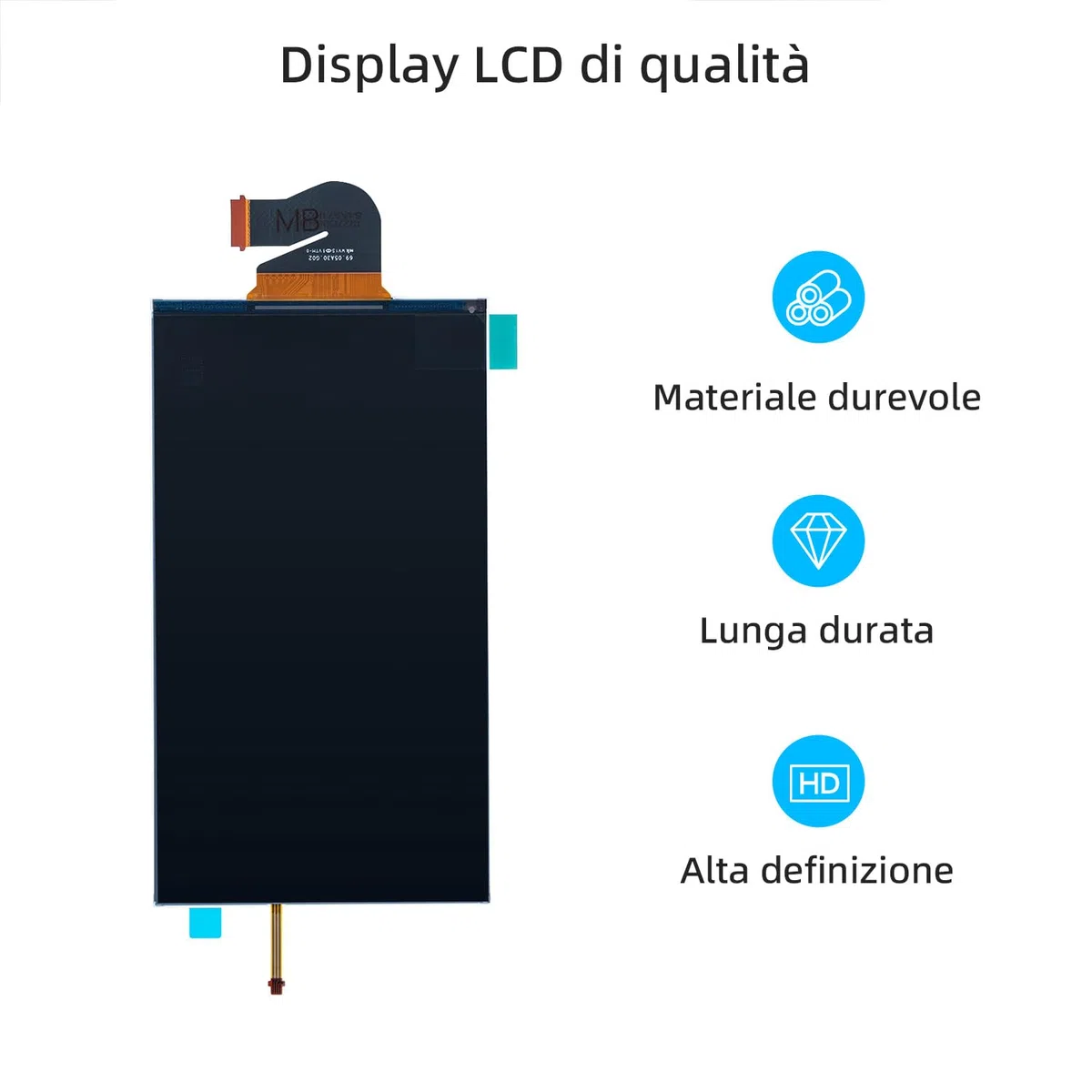 Wigearss Schermo LCD di Ricambio e Kit di Strumenti di Riparazione per Nintendo Switch Lite