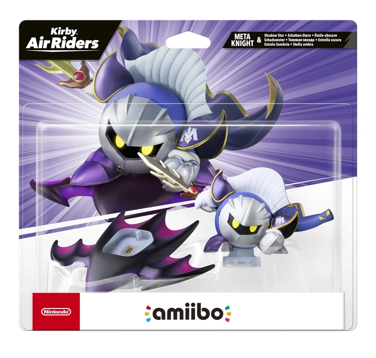 Amiibo Nintendo di Meta Knight e Shadow Star