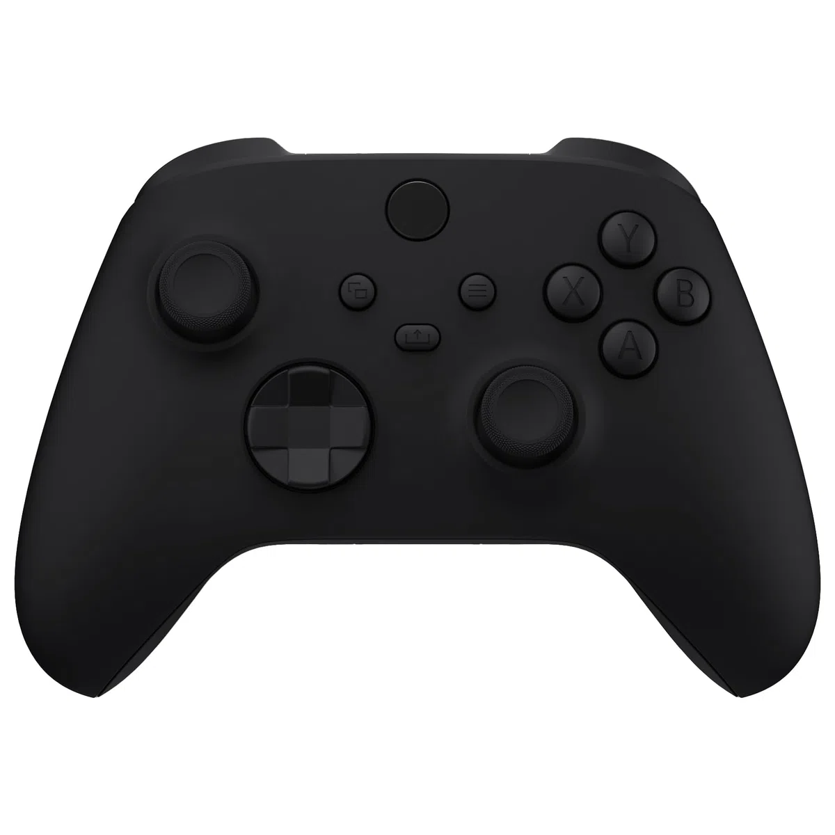 eXtremeRate Cover Custodia Grip Tasti Ricambio per Xbox Series X S Controller Copertura Pulsanti Tigger Analogici Grilletti per Xbox Series X S Joystick Model 1914-Nero