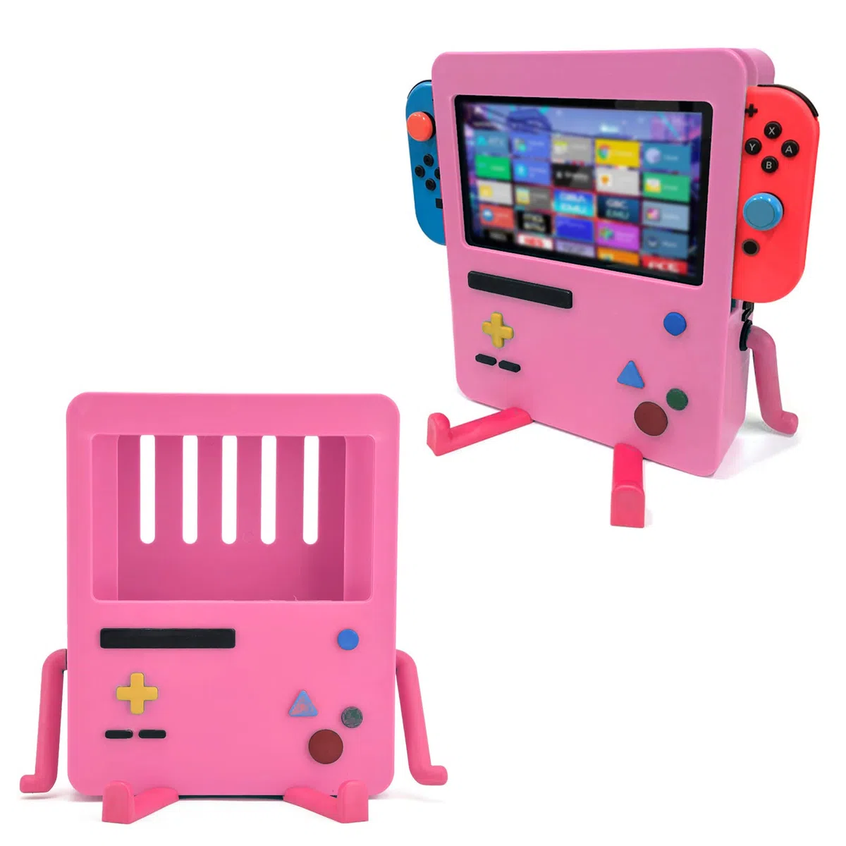 Cartoon Cute Switch Games Custodia Rigida Protettiva per Switch Console Controlle Console di Gioco Cover Protettiva per Switch Accessorio per Supporto per Videogioco Portatile Rosa