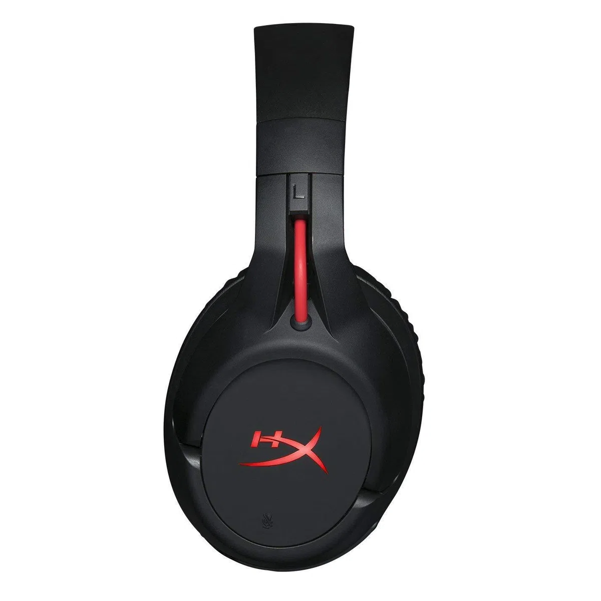 HyperX Cloud Flight Cuffie da Gaming Senza Filo 2,4 GHz Telaio Acciaio Autonomia 30 Ore PC PS4 PS5 Nero/Rosso