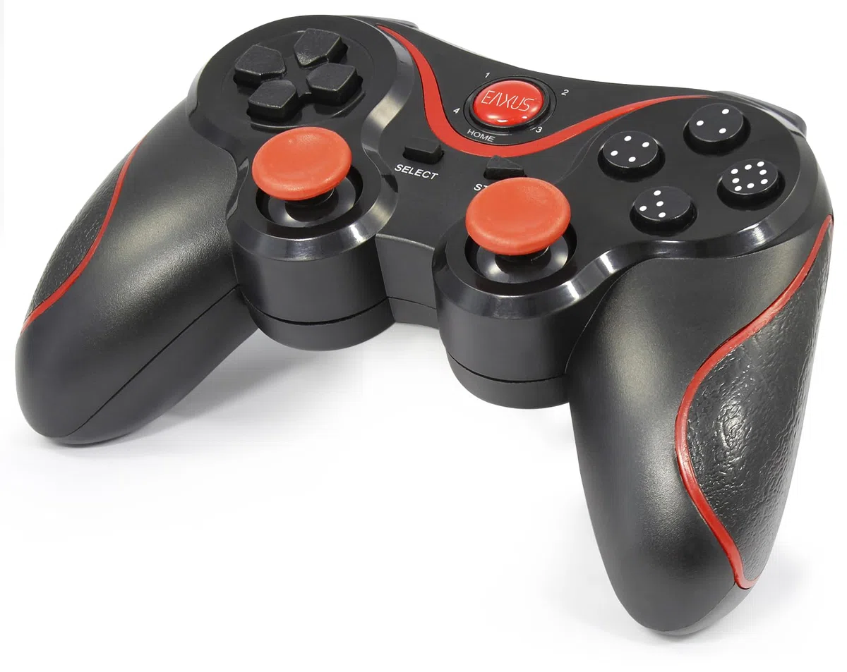 Eaxus® Controller Bluetooth - Gamepad wireless adatto a Fire TV, telefono cellulare, smartphone, tablet, Google TV, VR, Cloud Gaming e Remote Play e PC