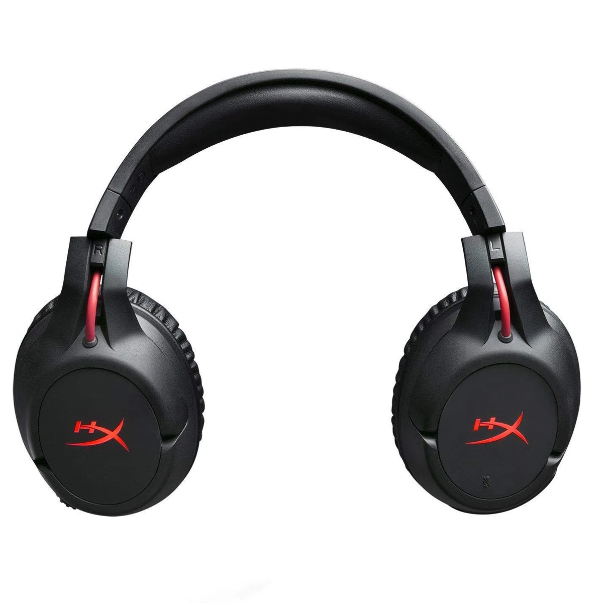 HyperX Cloud Flight Cuffie da Gaming Senza Filo 2,4 GHz Telaio Acciaio Autonomia 30 Ore PC PS4 PS5 Nero/Rosso