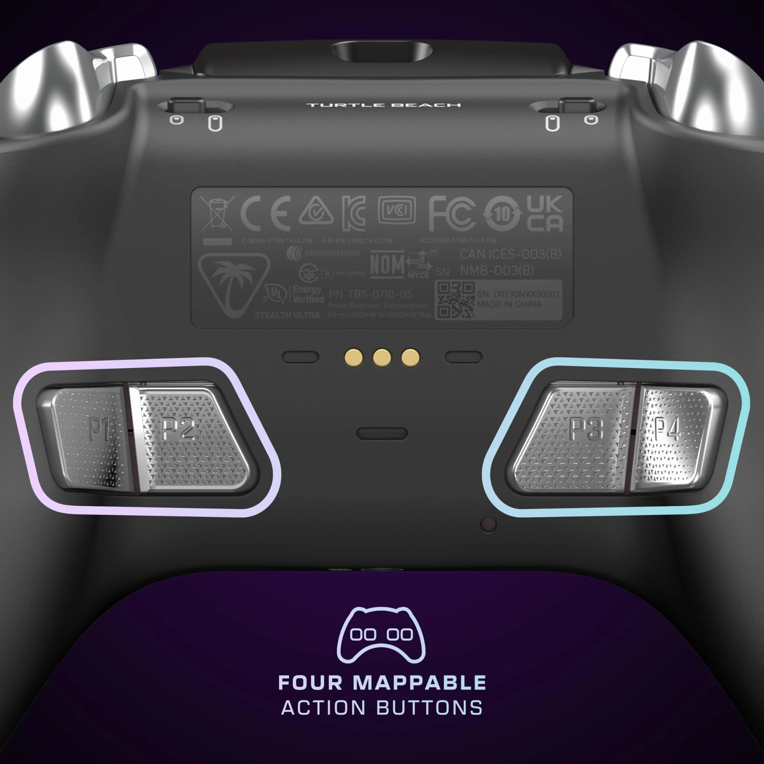 Turtle Beach Stealth Ultra Wireless Controller con Dock di Ricarica Rapida per Xbox Series X|S, Xbox One e PC