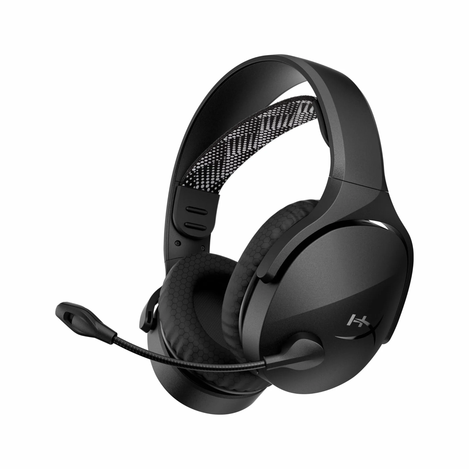 HyperX Cloud Jet Cuffie da Gioco Dual Wireless 2,4 GHz Bluetooth PC Mac PS5 PS4 40mm Driver 25 Ore Batteria Microfono Girevole Mute Design Leggero Nero