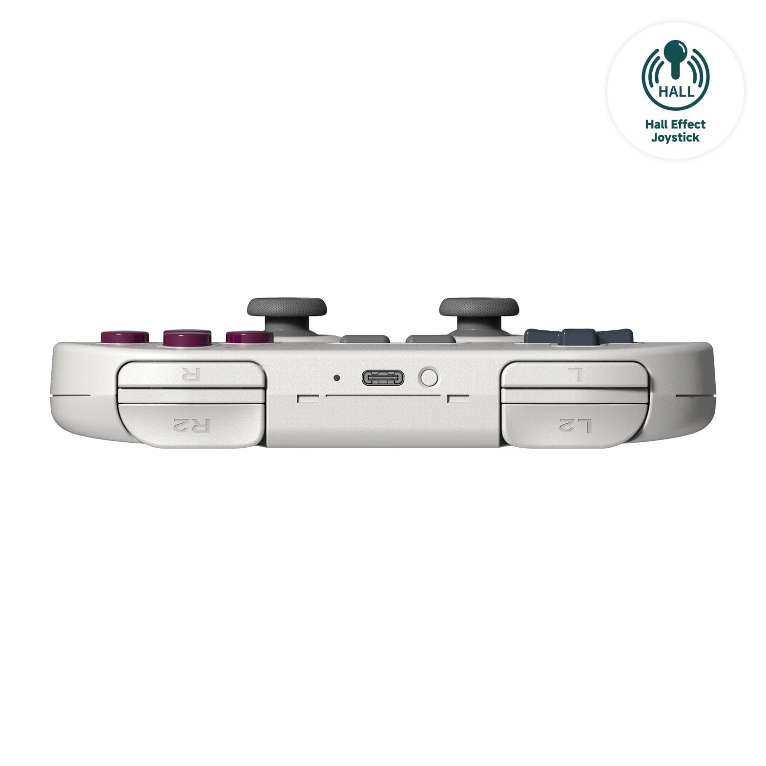 8BitDo SN30 Pro Bluetooth Controller, Hall Effect Joystick Update, Compatible with Switch, PC, macOS, Android, Steam Deck & Raspberry Pi (G Classic)