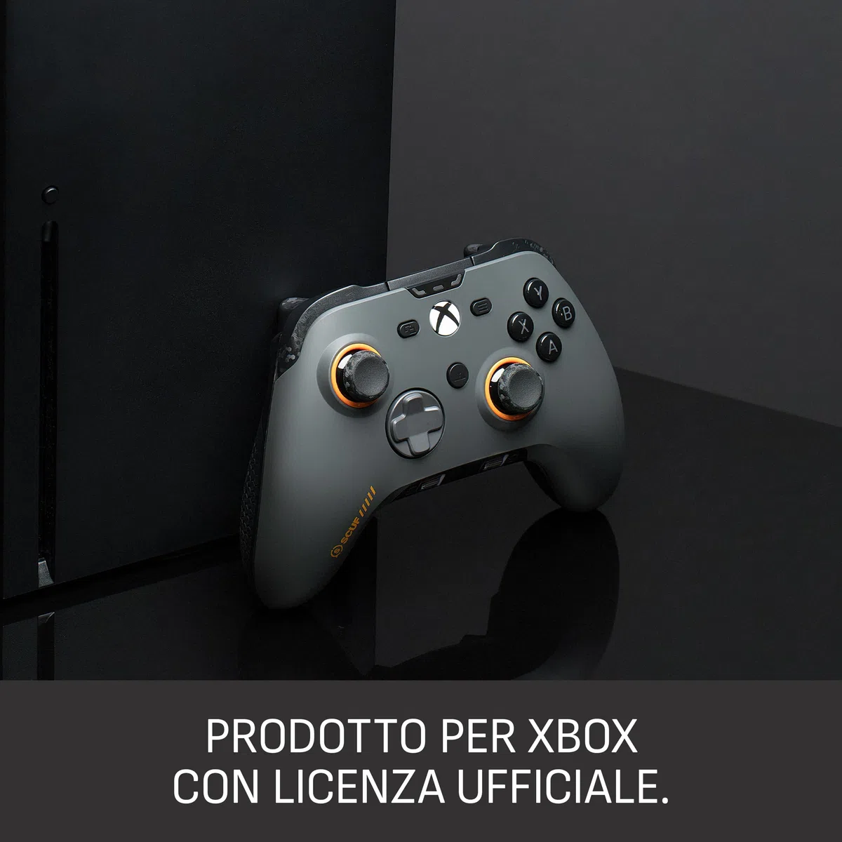 SCUF VALOR PRO Controller Xbox a Prestazioni Cablate – Paddle Posteriori Personalizzabili, Grilletti Istantanei, Pulsanti a Effetto Hall, Xbox Series X|S, Xbox One, Windows PC – Grigio Acciaio