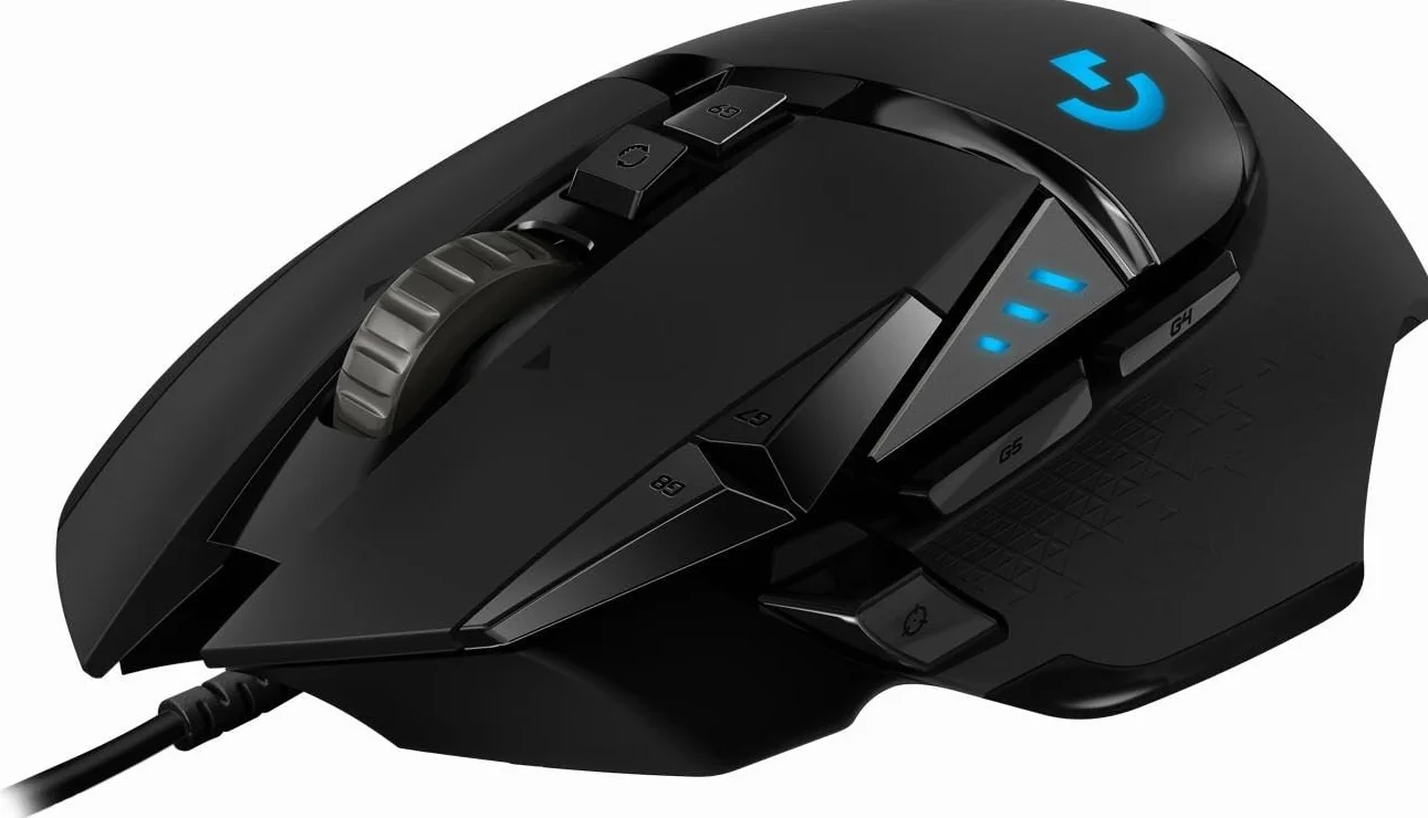 Logitech G G502 HERO Mouse Gaming Prestazioni Elevate, Sensore HERO 25K, 25.600 DPI, RGB, Pesi Regolabili, 11 Pulsanti Programmabili, Memoria Integrata, PC/Mac/Laptop - Nero