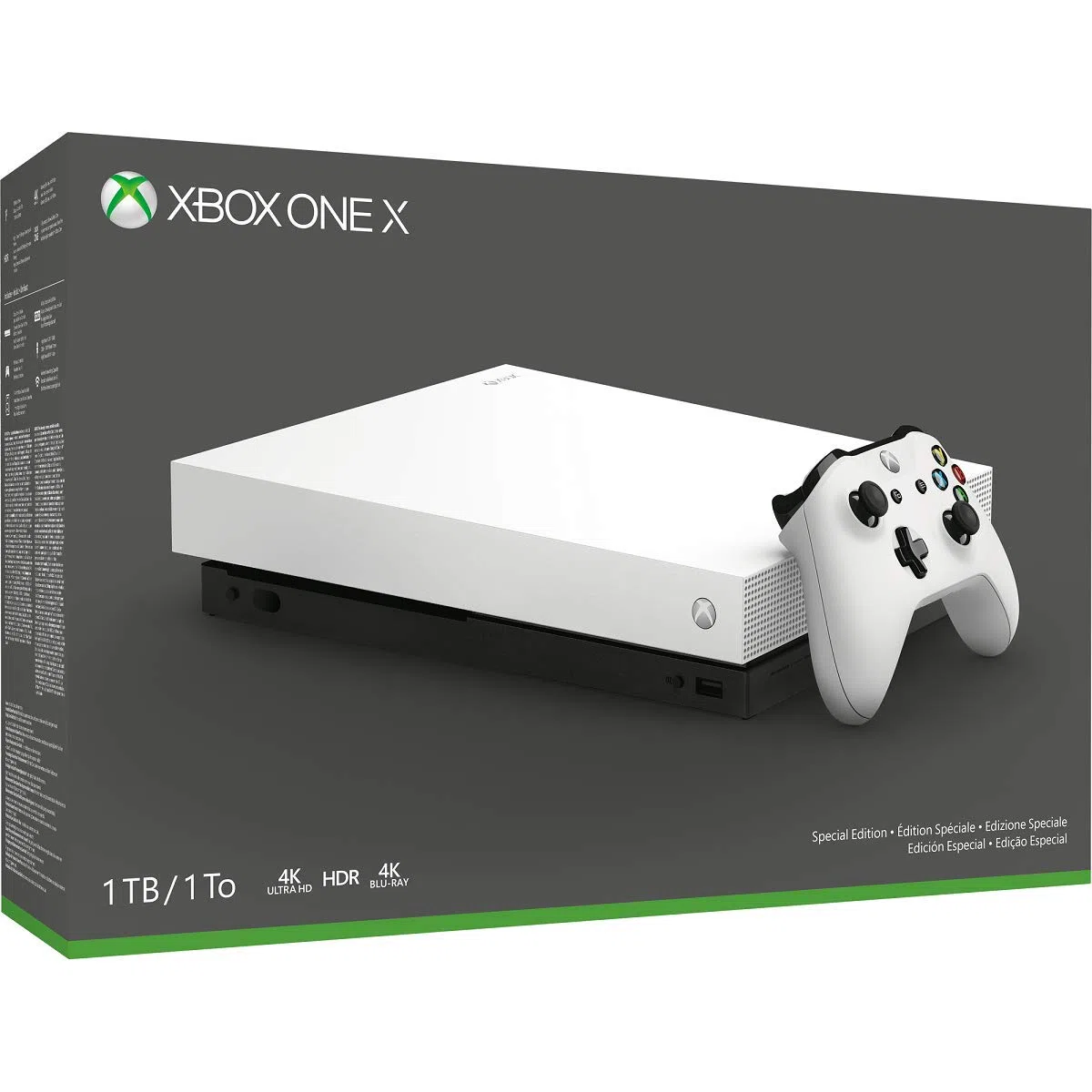 Xbox One X Robot White Special Edition (1TB) [Edizione: Regno Unito]