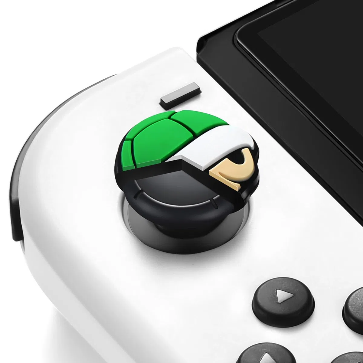 Switch Joystick Cover di Protezione per Controller compatibili con Switch/OLED/Lite, Copri Levette Analogiche in Silicone, 4 Pezzi - Verde & Rosso