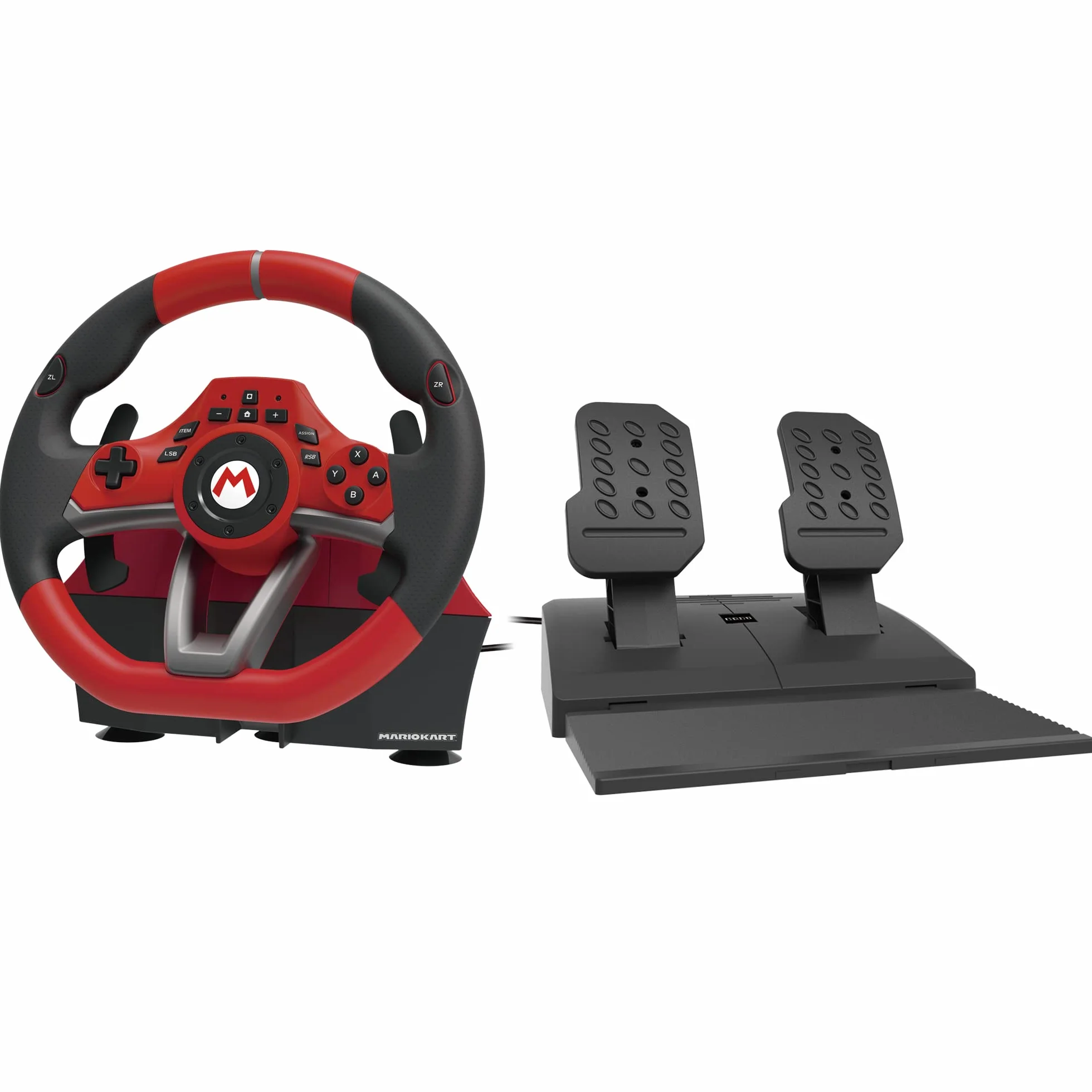 Hori USB Kart Racing Wheel Pro Deluxe NSW-228U Nintendo Switch PC