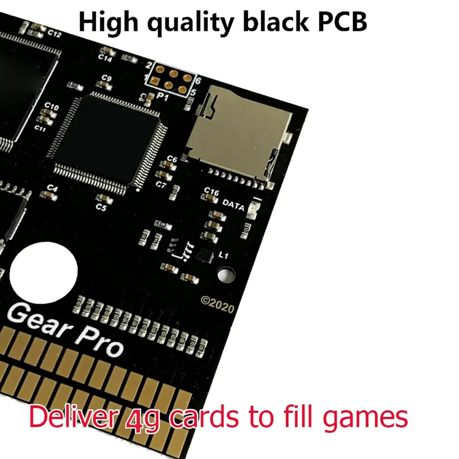 Cartuccia Flash per Videogiochi 600 in 1 per Console Game Gear Scheda di Memoria da 4 GB Supporta Console MD di Master Risparmio Senza Batteria