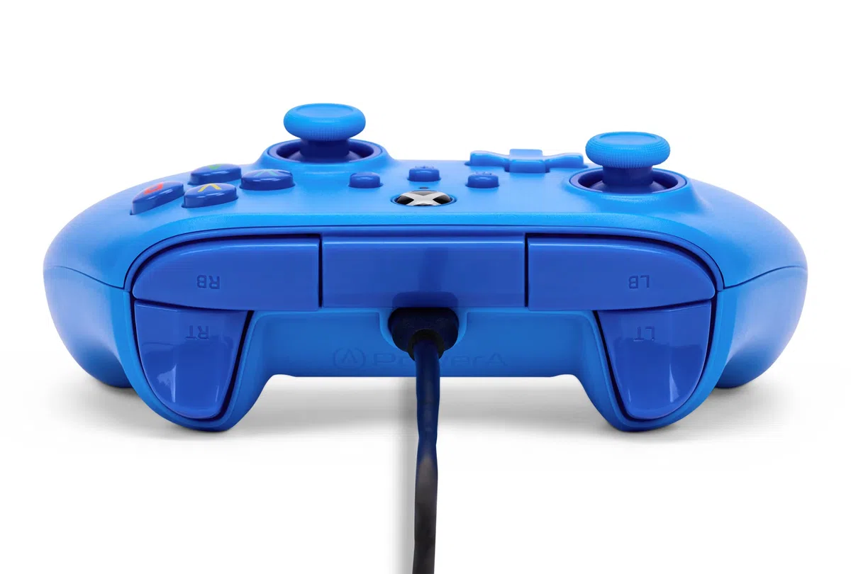 PowerA Controller cablato Xbox Series X|S Blu gamepad per Xbox One