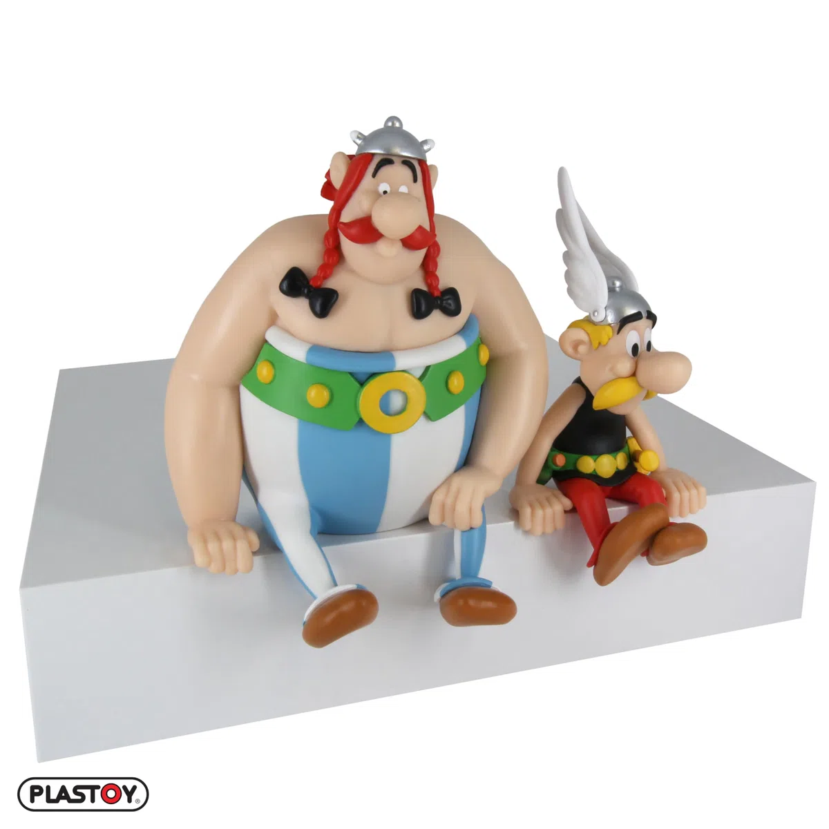 Plastoy Astérix Figura Obélix seduto PVC 13 cm
