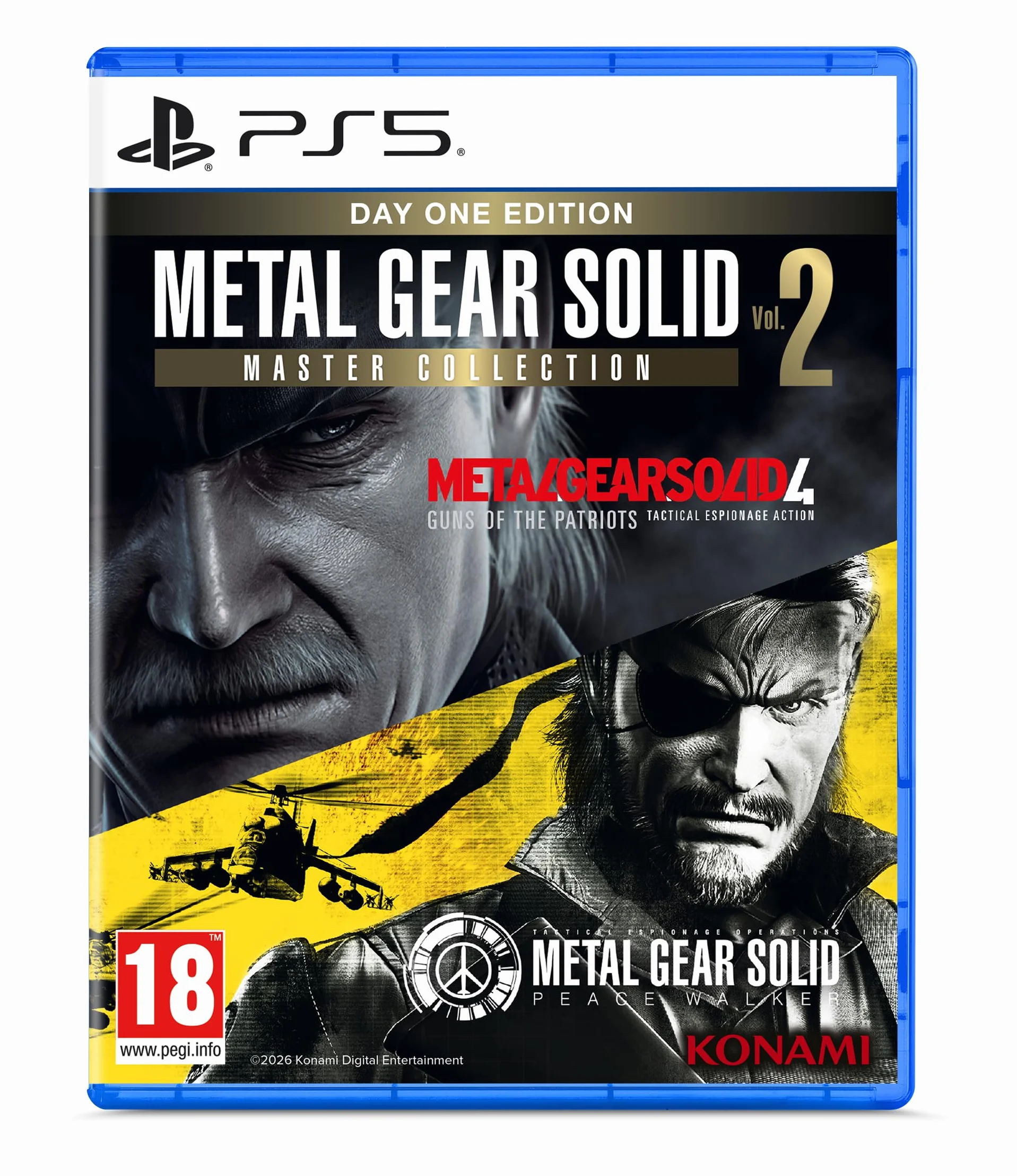 Metal Gear Solid: Master Collection Volume 2 Day One Edition PS5