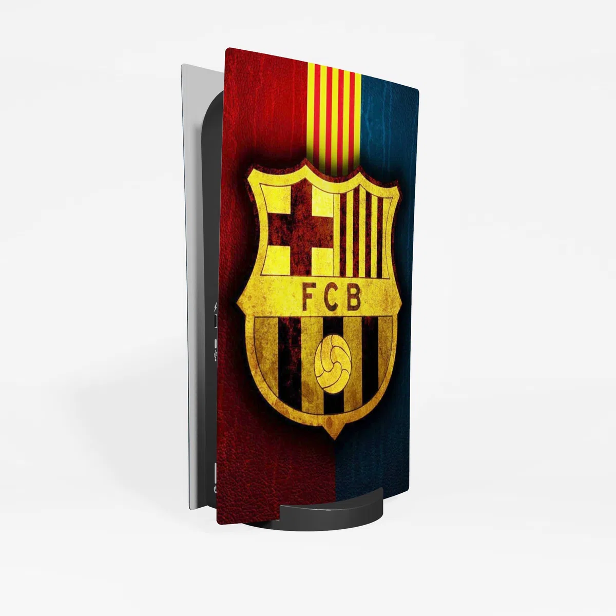 MaD Vision Skin Kit PlayStation 5 PS5 Digital Vinile Opaco FC Barcelona Design