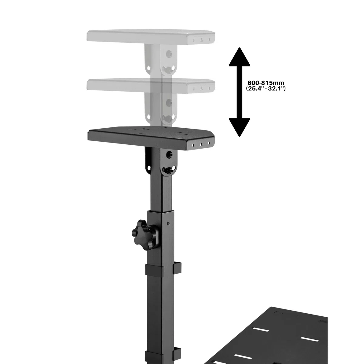 OPLITE Supporto Compatto per Volante Pedali e Cambio Compatibile con Logitech Thrustmaster Fanatec PlayStation 4