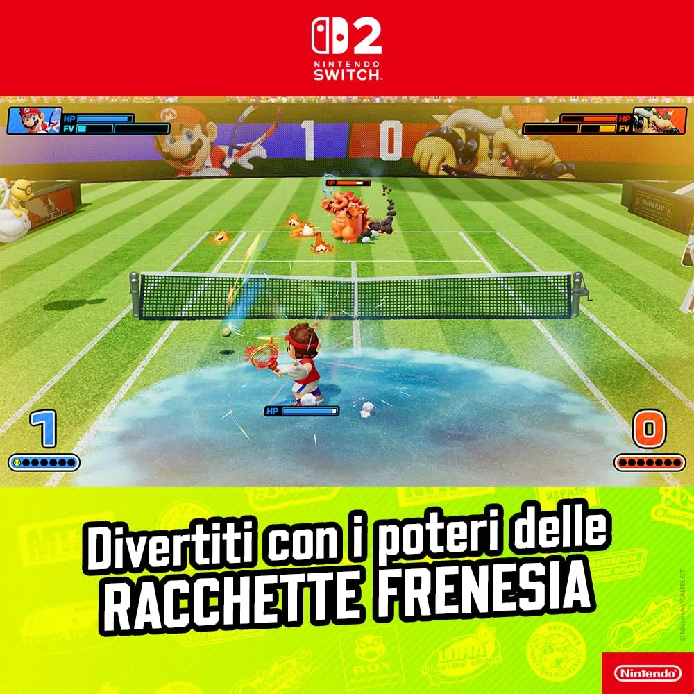 Mario Tennis Fever - Nintendo Switch 2 - Ed. Italiana - Versione su scheda
