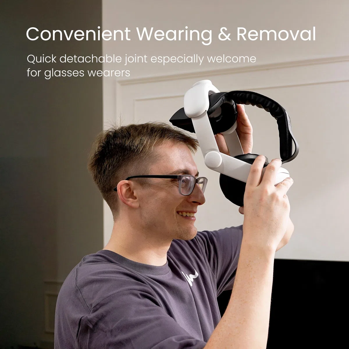 KIWI design Cinturino Elite Confortevole Compatibile con Meta Quest 3S/Quest 3