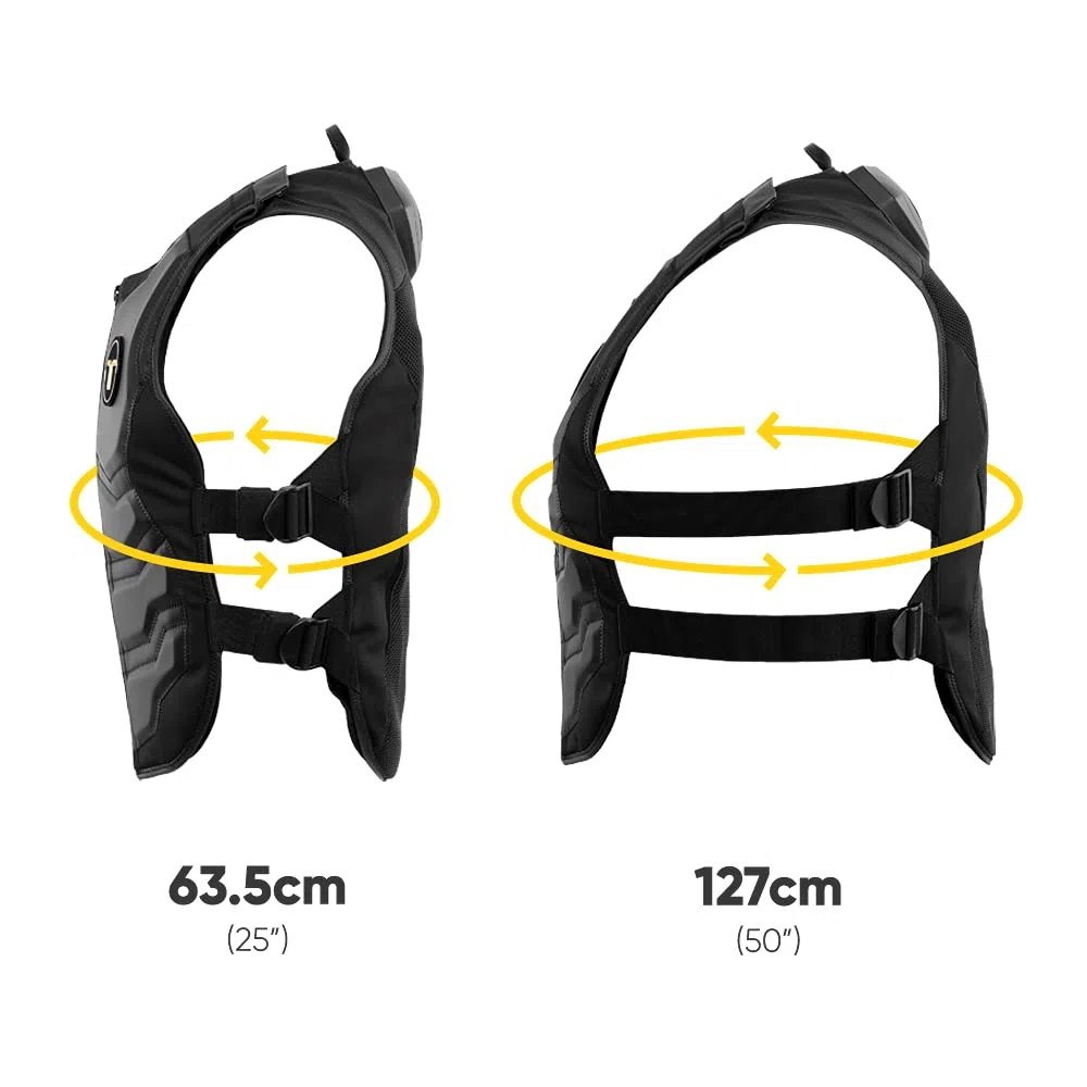 bHaptics TactSuit X40 — Haptic Vest with 40 Vibration Motors for VR — with Audio Accessories and Replacement Lining