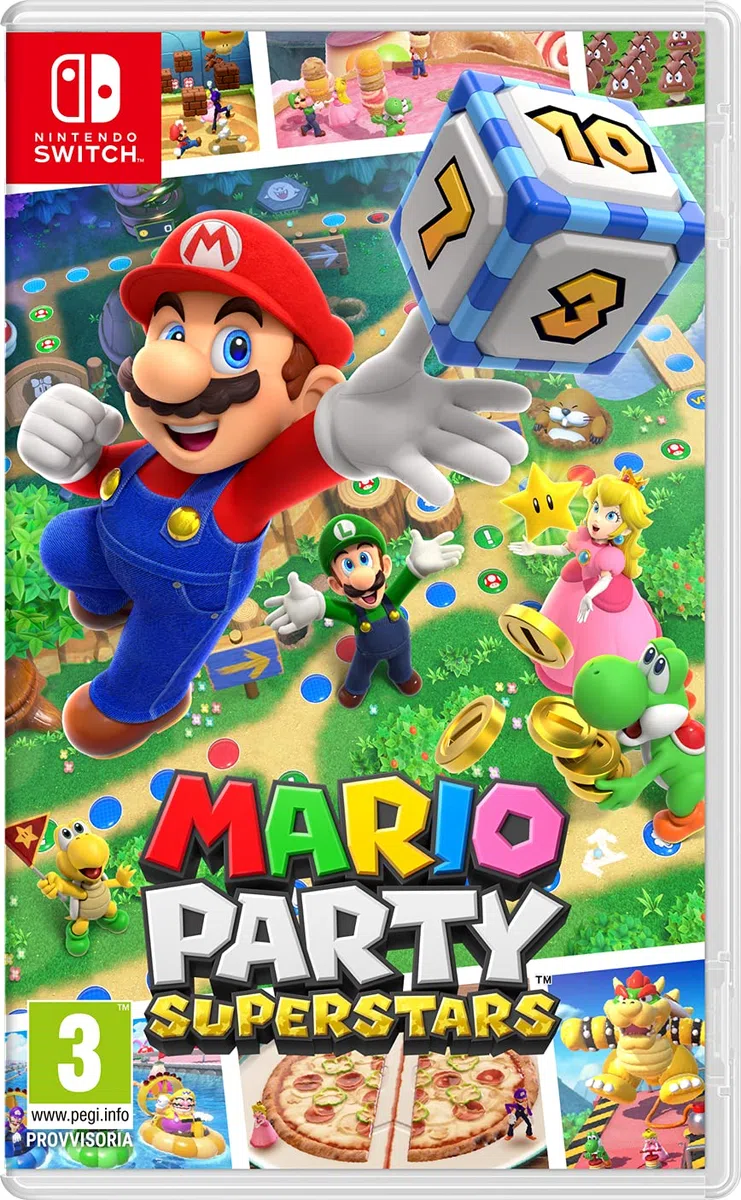 Mario Party Superstars Nintendo Switch Scheda Italiana