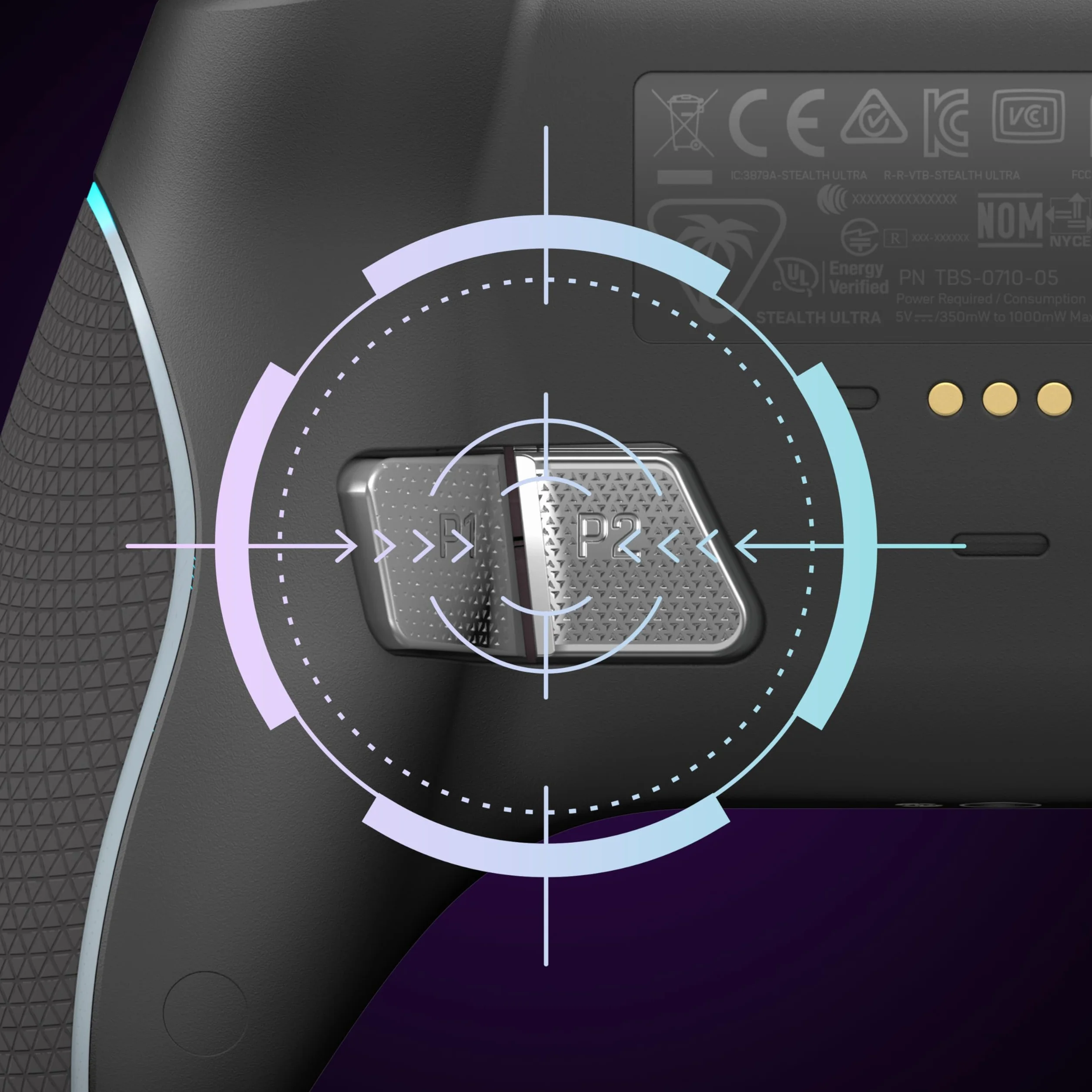 Turtle Beach Stealth Ultra Wireless Controller con Dock di Ricarica Rapida per Xbox Series X|S, Xbox One e PC