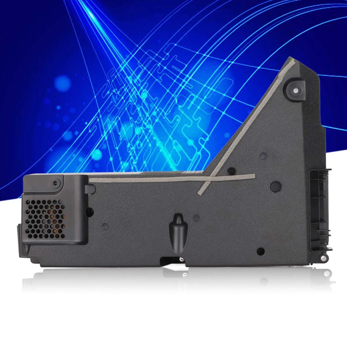 ASHATA Alimentatore ADP 400DR per PS5, Alimentatore di Ricambio per unità Batteria per Console di Gioco per PS5, con Cavo di Alimentazione(EU)