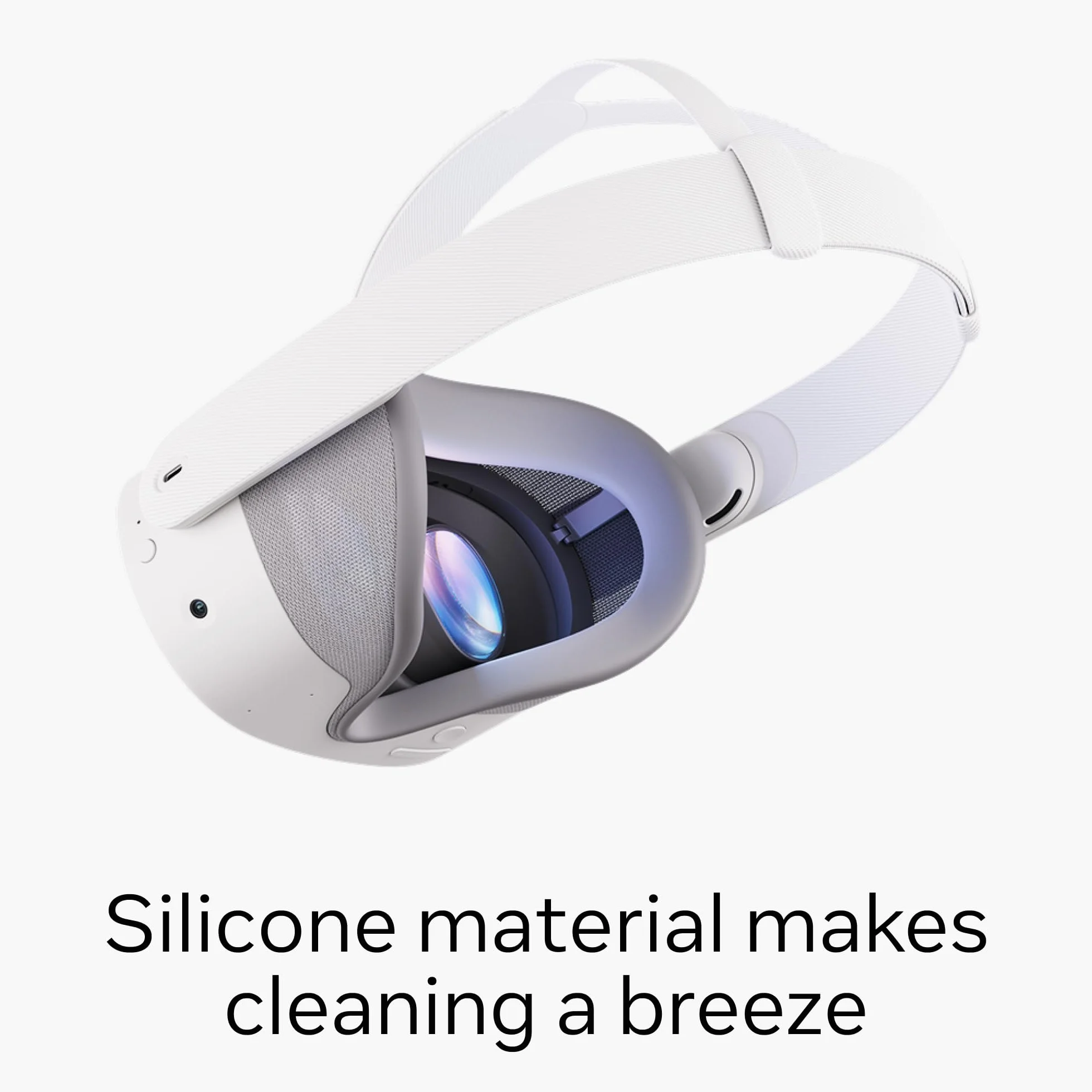 Maschera traspirante per Meta Quest 3S – Compatibile, comfort, installazione rapida
