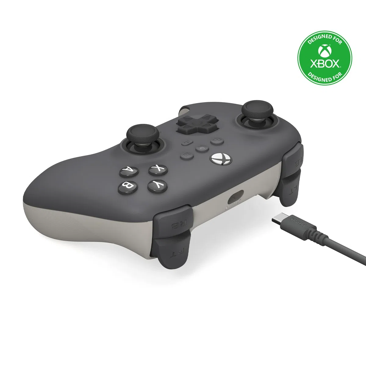 8Bitdo Ultimate C Wired Controller for Xbox, Hall Effect Joysticks, Officially Licensed (Dark Gray)