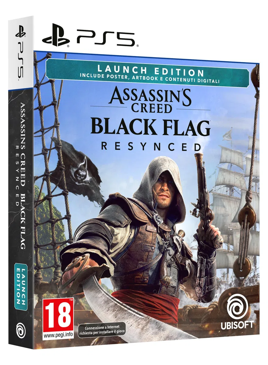 Assassin's Creed Black Flag Resynced Launch Edition PS5