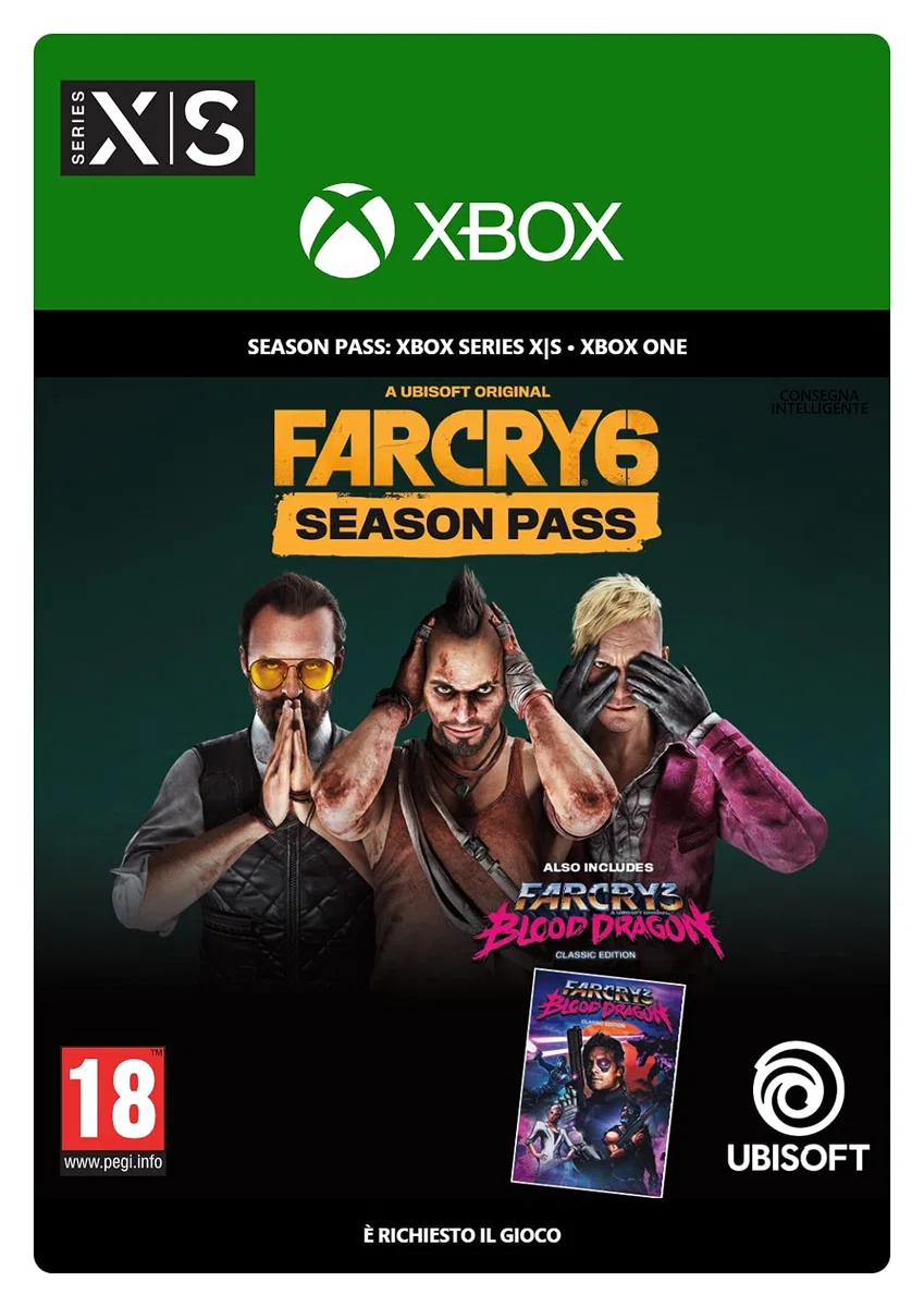 Far Cry 6 Season Pass | Xbox One/Series X|S - Codice download