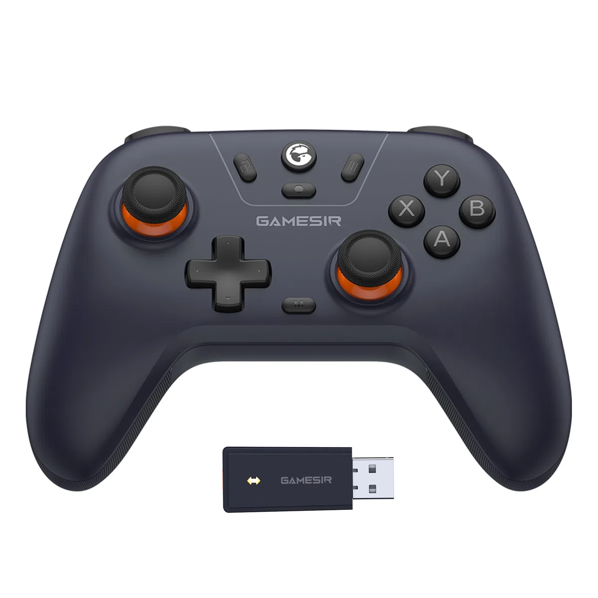 GameSir Nova Lite Controller Wireless, Connettività Tri-mode, Gamepad joystick per PC Windows/Switch/Stem/iOS/Android, con grilletto ad effetto Hall, DualVibration, Turbo, Motion (Viola scuro)