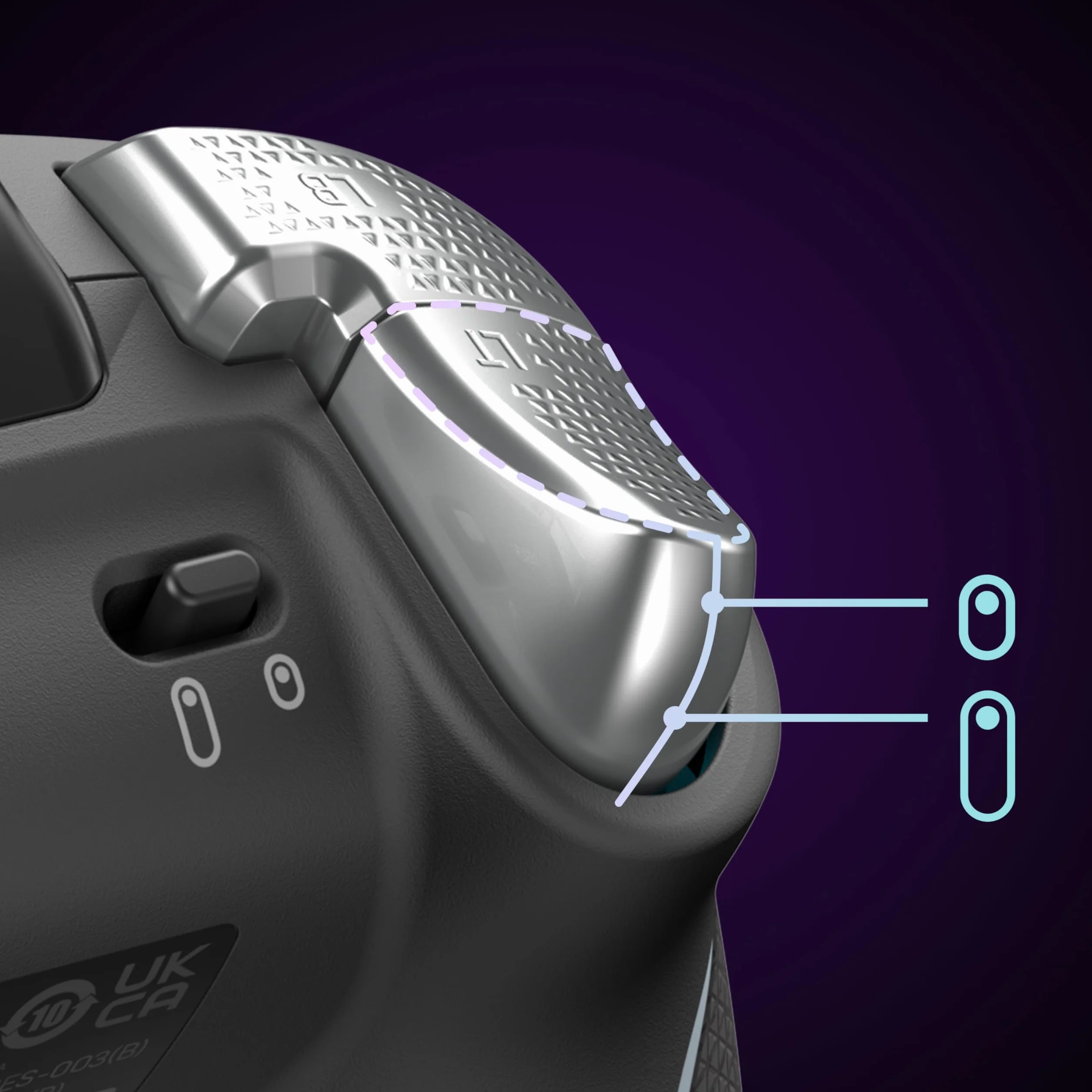 Turtle Beach Stealth Ultra Wireless Controller con Dock di Ricarica Rapida per Xbox Series X|S, Xbox One e PC