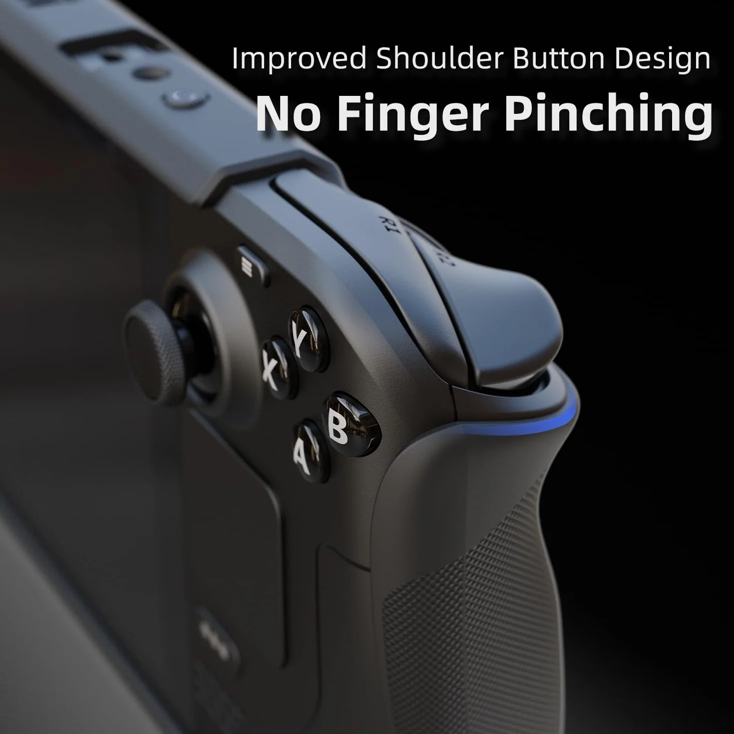 Skull & Co. GripCase SD Bundle for Steam Deck/OLED: A Soft Protective Case with Textured Grips Full Protection and Stand, Shock-Absorption Non-Slip and Anti-Scratch Cover Design (with Carrying Case)