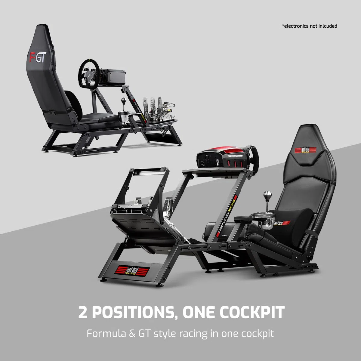 Next Level Racing F-GT Formula and GT Simulator Cockpit NLR-S010