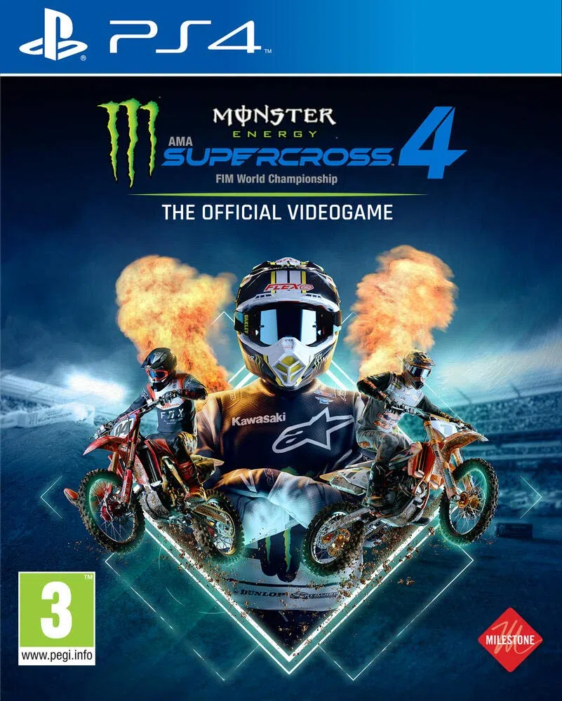 Monster Energy Supercross - The Official Videogame 4 - PlayStation 4 [Edizione: Francia]