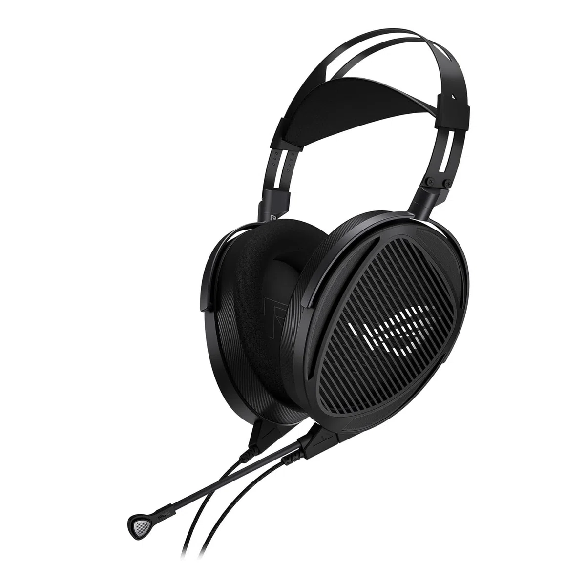 Cuffie da Gioco Cablate ASUS ROG Kithara, Driver Magnetico 100 mm, Microfono MEMS, Ingressi 3,5 mm, PC/Switch/PS5, Nero