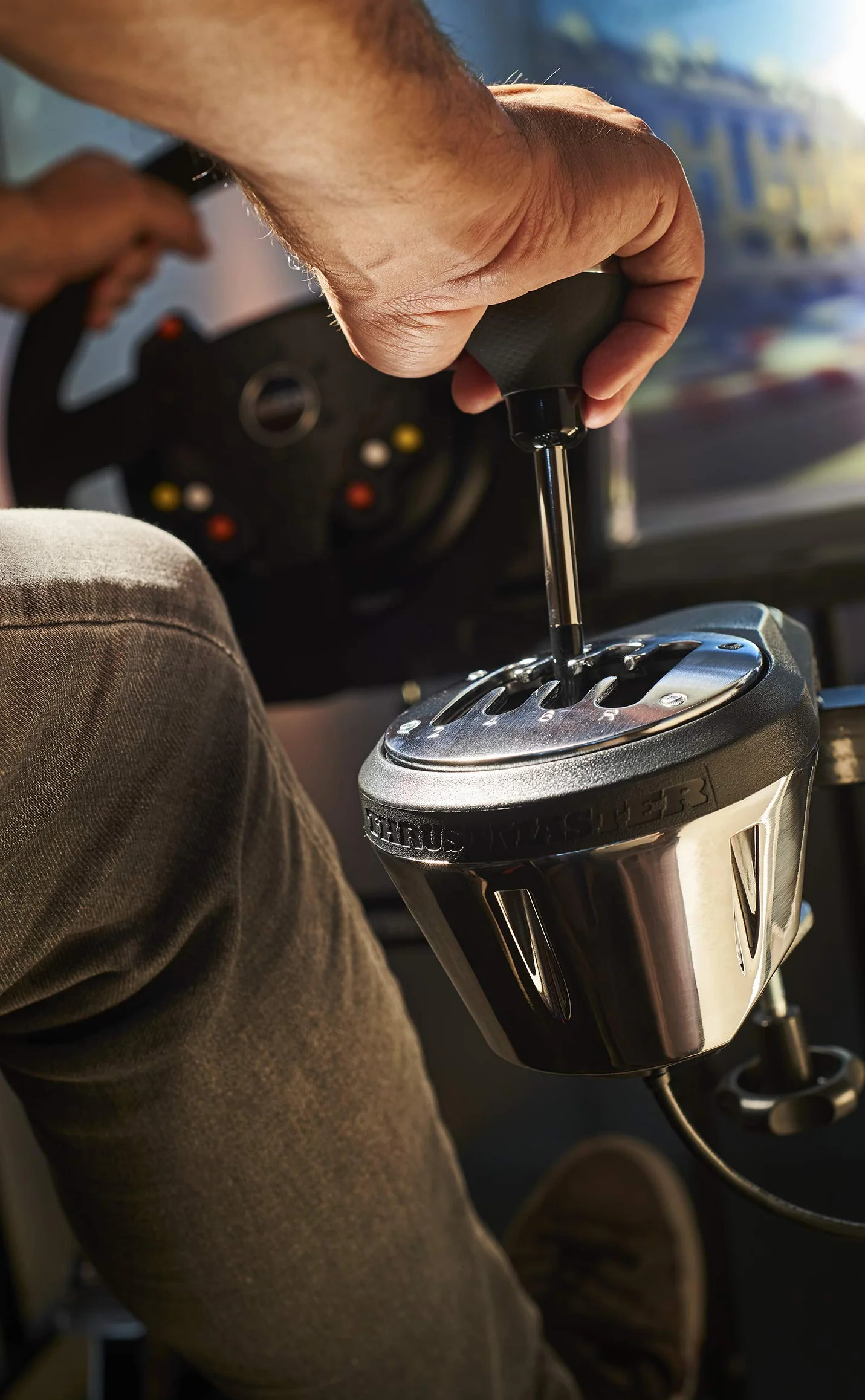 Thrustmaster TH8A Shifter Add-On PC PS4 PS5 Xbox One Xbox Series X|S