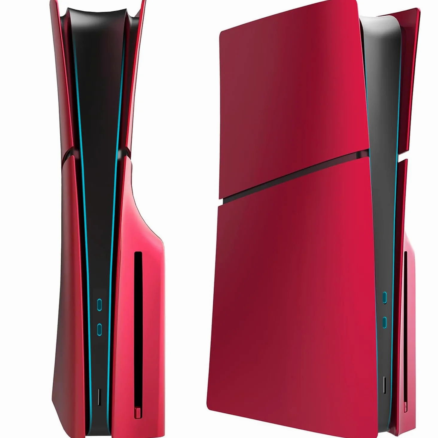 ElitePlay Copertura PS5 Slim Volcanic Red Accessori PS5 Disc