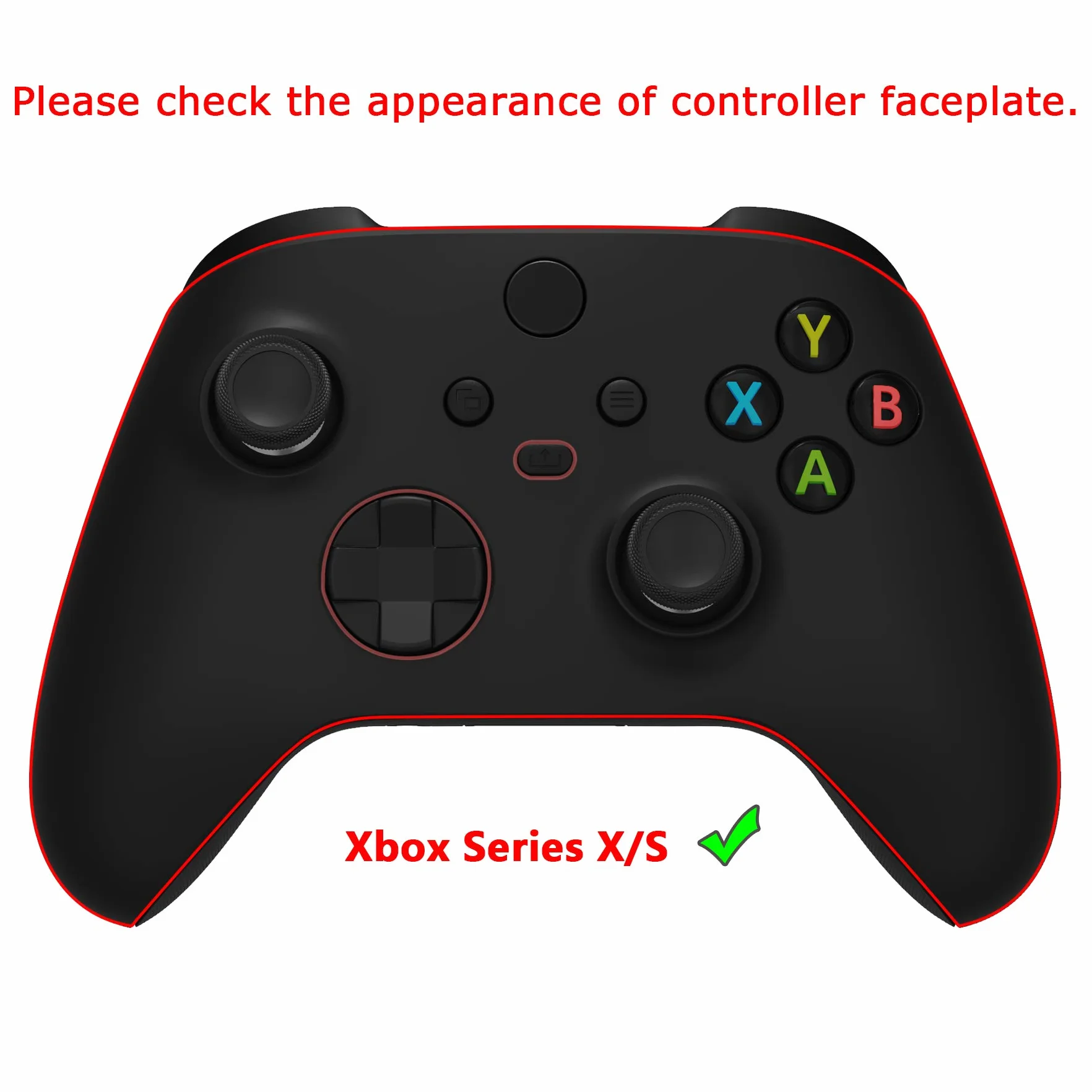 eXtremeRate HOPE Remap Kit Programmabile per Xbox Series X S Controller Scheda&Cover Posteriore&Grip&Tasti Posteriori per Xbox Core Joystick(Model 1914)-Verde Antiscivolo