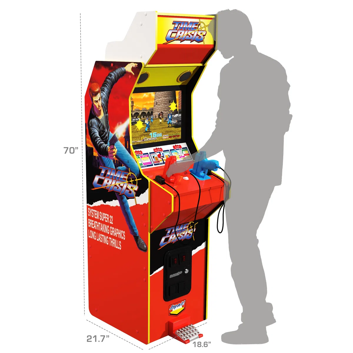 Arcade1Up TIME CRISIS Arcade Game
