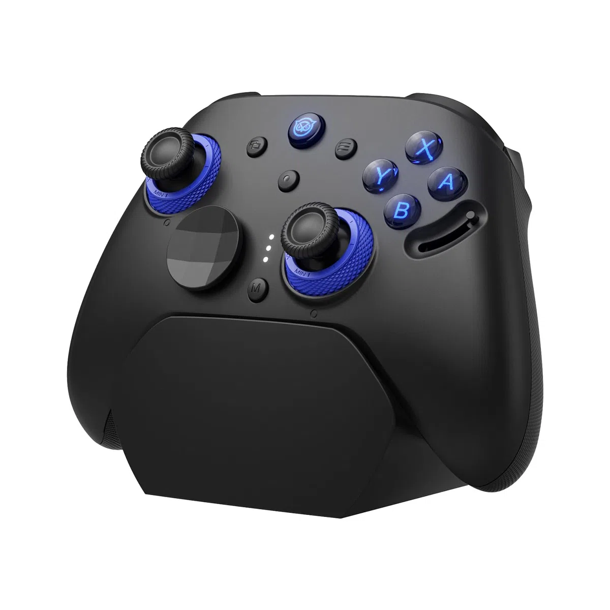 NYXI Controller per PC con TMR Joystick a Tensione Regolabile, ABXY Intercambiabili per Layout PC/Switch, Hall Grilletti Dual-Mode, 1200mAh Batteria, per PC/Switch/iOS/Android/TV, Versione Avanzata