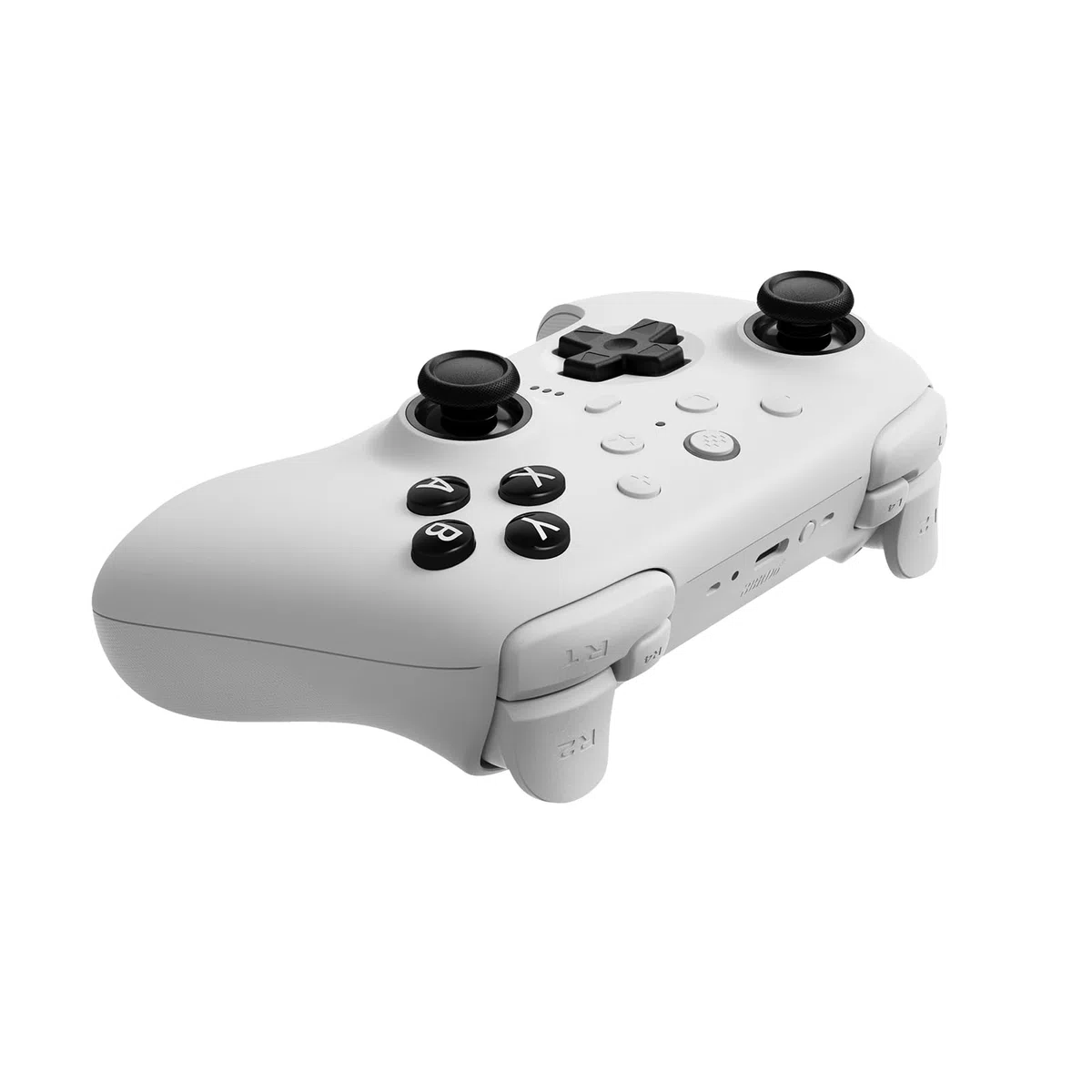 8BitDo Ultimate 2 Bluetooth Controller for Switch & Windows PC, TMR Joysticks, Hall Effect/Tactile Triggers, White