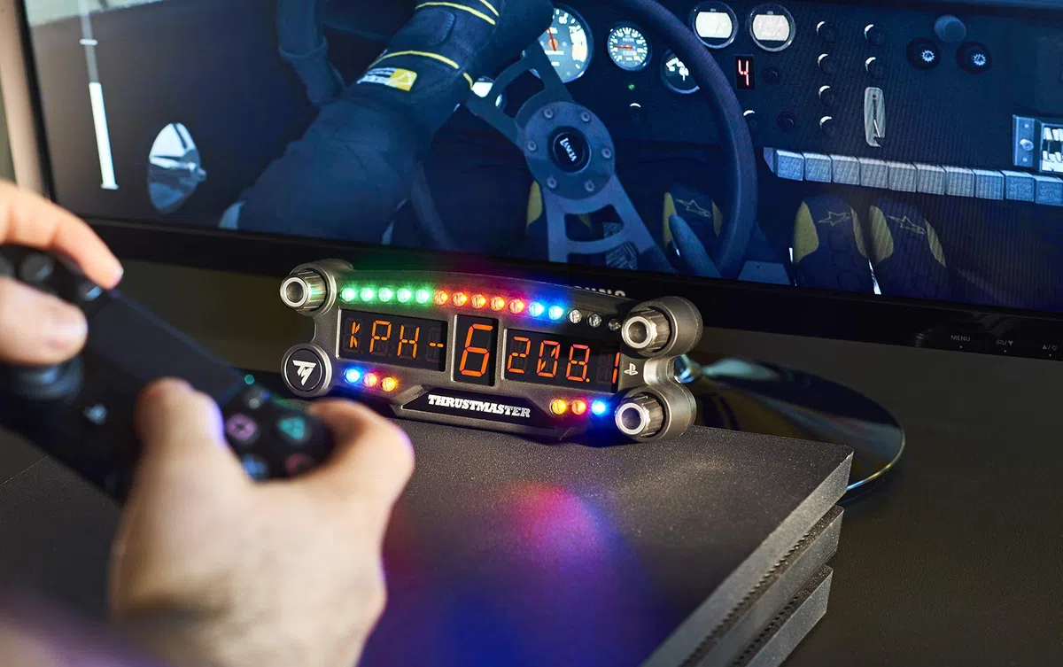 Thrustmaster Bluetooth Wireless LED Display Unit per PS4 PC Racing Games